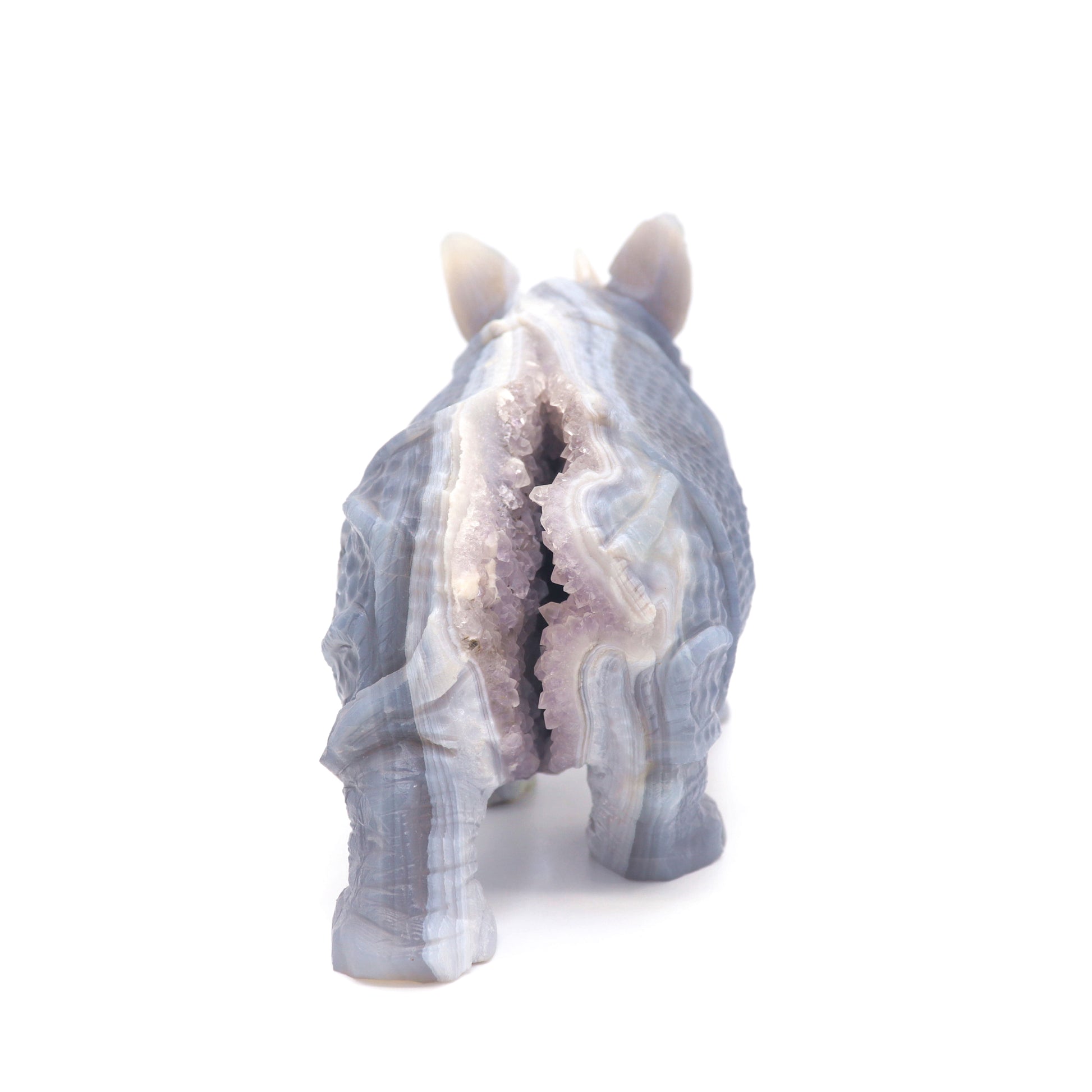 Druzy Agate Rhino