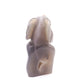 5.9" HandCarved Druzy Agate Elephant Crystal Healing Quartz Reiki Decorate Gift