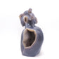 6.9" HandCarved Druzy Agate Crystal Elephant Figurine Decorate Gift