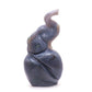 8.1" HandCarved Druzy Agate Crystal Elephant Figurine Decorate Gift