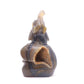 7.1" HandCarved Druzy Agate Crystal Elephant Figurine Decorate Gift
