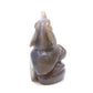 7.1" HandCarved Druzy Agate Crystal Elephant Figurine Decorate Gift