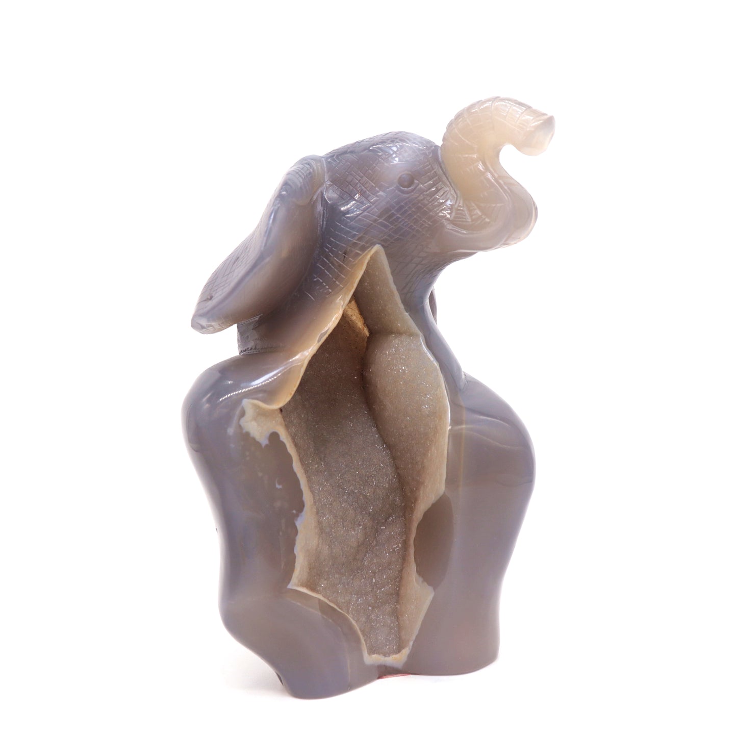 crystal elephant sculpture