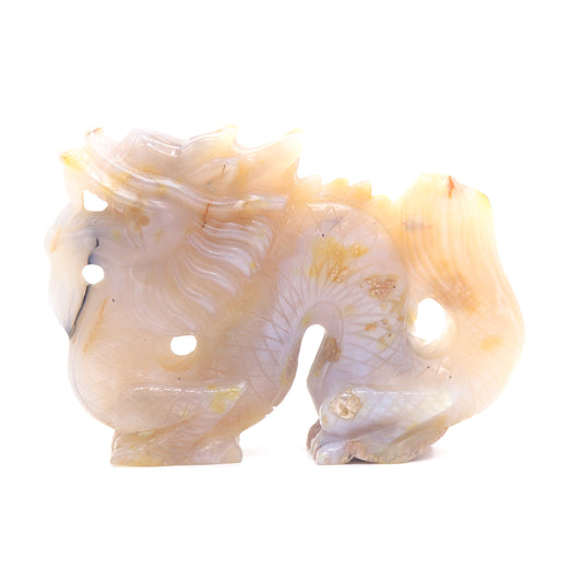 flower agate dragon