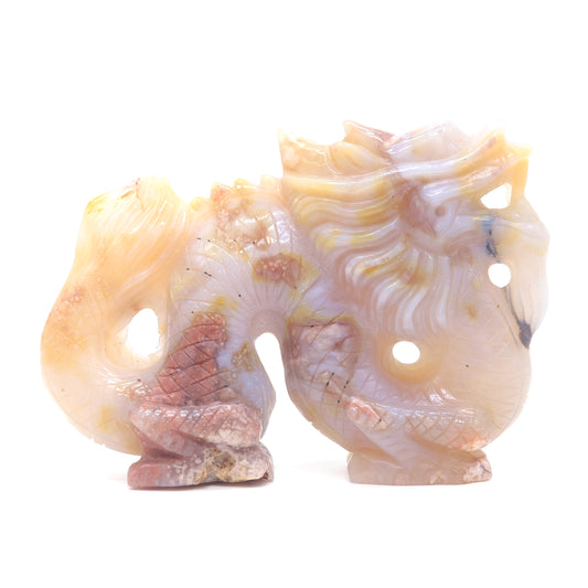 crystal dragon figurine