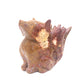 2.5lb HandCarved Ocean Jasper Nine Tail Fox Crystal Healing Quartz Reiki