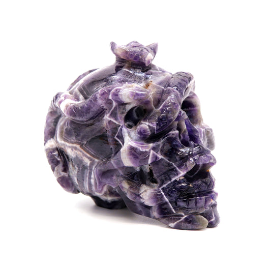 dream amethyst skull