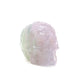 3" Fluorite Skull Sugar Flower Crystal Skull Healing Quartz Reiki