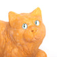 8.1LB Yellow Jade Hand Carved Cat Sculpture Realistic Crystal Healing Quartz Decor