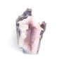 9.3" Agate Amethyst Geode Carved Lizard Elephant Sculpture Realistic Crystal Healing Quartz Decor