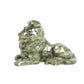 5" Serpentine Japser Carved Lion Figurine Realistic Crystal Healing Quartz Decor