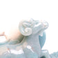 8" Trolleite Carved Goat Ram Figurine Realistic Crystal Healing Quartz Decor