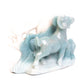 8" Trolleite Carved Goat Ram Figurine Realistic Crystal Healing Quartz Decor