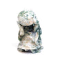 6.5" Moss Agate Crystal Turtle Octopus Figurine Healing Quartz Decor