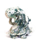 6.5" Moss Agate Crystal Turtle Octopus Figurine Healing Quartz Decor