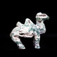 5.5" Moss Agate Carved camel Figurine Realistic Crystal Healing Quartz Decor