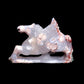 7" Flower Agate Carved Crystal Pegasus Sculpture Healing Quartz Decor