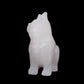 6.6Lb Clear Quartz Carved Cat Sculpture Realistic Crystal Healing Quartz Decor
