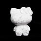 4" Howlite Crystal Kitty Figurine Healing Quartz Decor