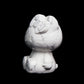 4" Howlite Crystal Kitty Figurine Healing Quartz Decor