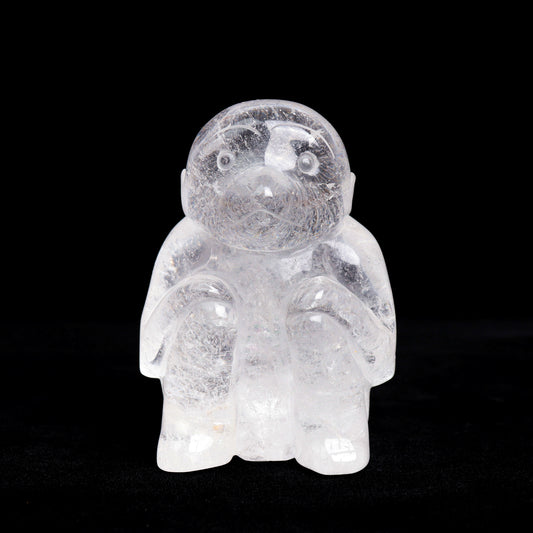 crystal monkey Sculpture