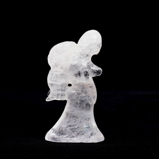 crystal fairy sculpture