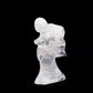 5" Clear Quartz Carved Fairy Statue Crystal Healing Quartz Decor