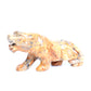 5.5" Crazy Lace Agate Crystal Tiger Figurine Realistic Healing Quartz Decor
