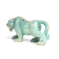 5.5" Amazonite Carved leopard Figurine Realistic Crystal Healing Quartz Decor