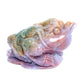 4.5" Ocean Jasper Carved Money Toad Statue Realistic Crystal Healing Quartz Decor