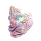 4" Ocean Jasper Carved Money Toad Figurine Realistic Crystal Healing Quartz Decor