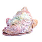 4" Ocean Jasper Carved Money Toad Figurine Realistic Crystal Healing Quartz Decor