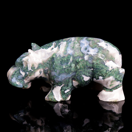 crystal hippo