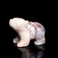 3" Moonstone Carved Bear Figurine Realistic Crystal Healing Quartz Decor