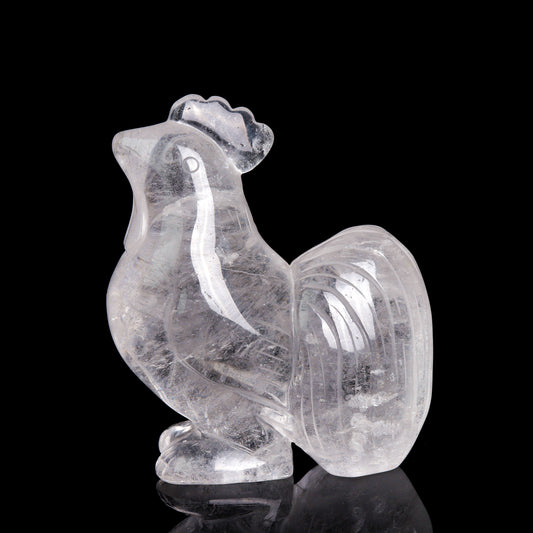 clean quartz rooster