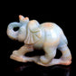 5.5" Amazonite Carved Elephant Figurine Realistic Crystal Healing Quartz Decor