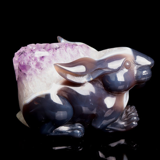 Amethyst Geode bunny