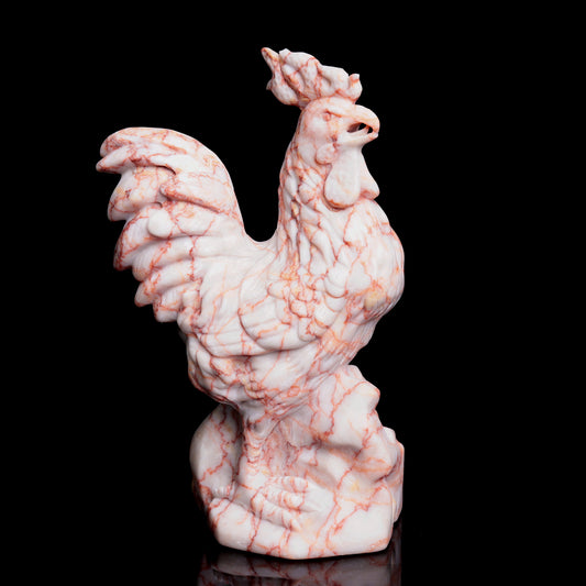 crystal Rooster Sculpture