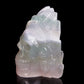 4.5" Fluorite Carved Crystal Indian Skull Figurine Healing Quartz