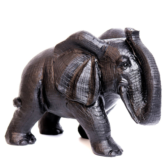 Crystal Elephant Sculpture
