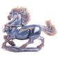 The MOST IMPRESSIVE Masterpiece: Amazing 11.5" Agate Amethyst Geode Carved Crystal Horse Sculpture Quartz Collection