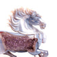 The MOST IMPRESSIVE Masterpiece: Amazing 11.5" Agate Amethyst Geode Carved Crystal Horse Sculpture Quartz Collection