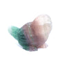 4.2" Fluorite Carved Crystal Bird Figurine Healing Quartz