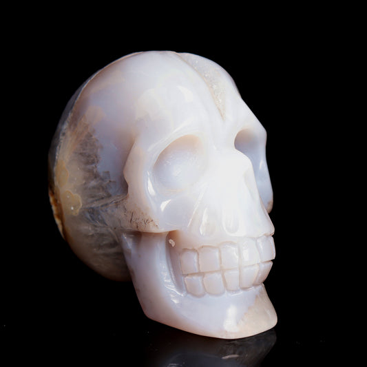 druzy skull