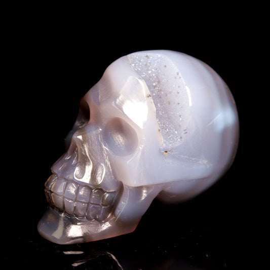 druzy skull