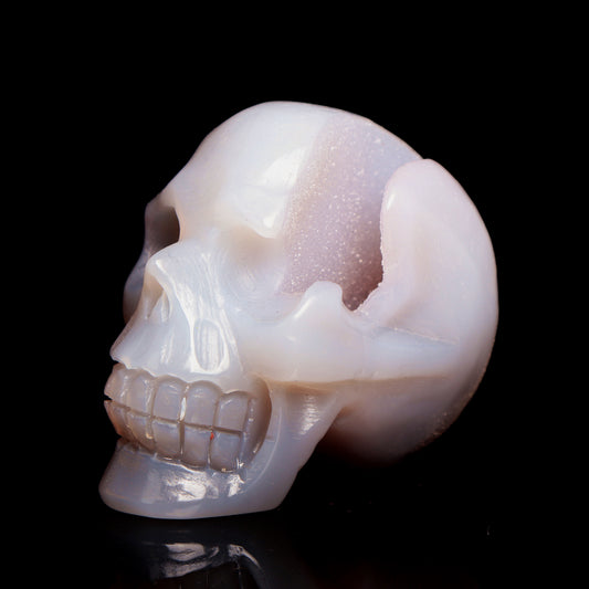 druzy skull