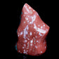 5.5" Natural Ocean Jasper Crystal Flame Freeform Stand Reiki Healing Tower