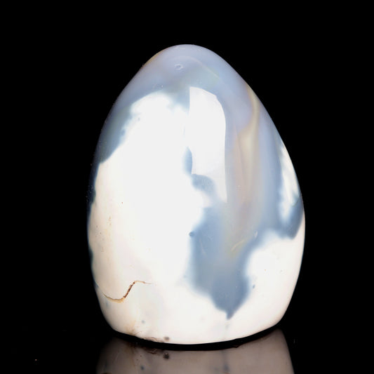 4.5" Natural Orca Agate Crystal Freeform Reiki Healing Tower