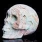 4" Hemimorphite Crystal Skull Figurine Quartz Healing Decor Gift