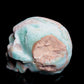 4" Hemimorphite Crystal Skull Figurine Quartz Healing Decor Gift